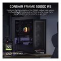 case corsair frame 5000d rs high airflow mid tower tempered glass black extra photo 1