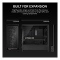 case corsair frame 5000d rs high airflow mid tower tempered glass black extra photo 7