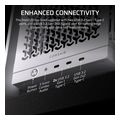 case corsair frame 4000d lcd rs argb premium mid tower tempered glass white extra photo 6