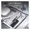 case corsair frame 4000d lcd rs argb premium mid tower tempered glass white extra photo 7
