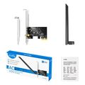 cudy we650 ac650 dual band wi fi pcie adapter extra photo 1 cudy we650 ac650 dual band wi fi pcie adapter extra photo 1