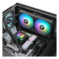 thermaltake la240 argb sync 240 aio cpu liquid cooler black extra photo 4