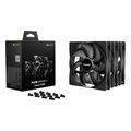 be quiet pure wings 3 140mm pwm case fan 3 pack black extra photo 3