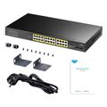 cudy gs1028ps2 24 gbe poe switch with 2 uplink sfp extra photo 2
