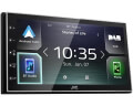 jvc kw m745dbt digital media receiver with 68 display apple carplay android auto dab bluetoot extra photo 2