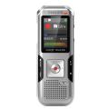 philips dvt4000 4gb voice tracer digital recorder silver shadow chrome extra photo 1