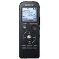 sony icd ux534f 8gb mp3 digital voice recorder fm radio black extra photo 1