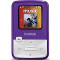 sandisk sdmx22 004g e46p sansa clip zip 4gb mp3 player purple extra photo 1