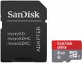 sandisk sdsdquan 008g g4a ultra 8gb micro sdhc class 10 adapter extra photo 1