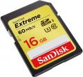 sandisk extreme sdsdxn 016g g46 16gb sdhc u3 uhs i class 10 extra photo 1