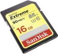 sandisk sdsdxne 016g 16gb extreme sdhc uhs i u3 class 10 extra photo 1