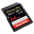 sandisk extreme pro sdsdxxy 064g gn4in 64gb sdxc uhs i v30 u3 class 10 extra photo 2