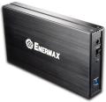 enermax eb308s b brick 35 sata aluminum hdd enclosure usb20 black extra photo 1