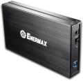 enermax eb308u3 b brick 35 sata aluminum hdd enclosure usb30 black extra photo 1