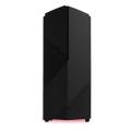 case nzxt noctis 450 black red mid tower extra photo 1