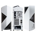 case nzxt noctis 450 white black mid tower extra photo 1