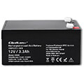 qoltec agm battery 12v 33ah max 495a extra photo 1