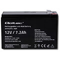 qoltec agm battery 12v 72 ah max 108a extra photo 1