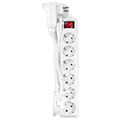 logilink lps274 socket 6 way slim switch with pass through plug white 15m extra photo 3 logilink lps274 socket 6 way slim switch with pass through plug white 15m extra photo 3