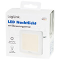 logilink led013 led night light socket twilight sensor square extra photo 5