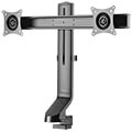 logilink bp0160 dual mount monitor 17 27 steel for sit stand workstation extra photo 4