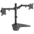 logilink bp0099 dual stand monitor 17 32 steel 360 vesa plate extra photo 1