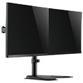 logilink bp0099 dual stand monitor 17 32 steel 360 vesa plate extra photo 2