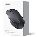 mouse wireless 24 ghz bluetooth ugreen mu101 black 90395 extra photo 1