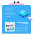 tablet blackview quad core kid 7 2gb 32gb wifi android 11 bubblegum pink link lite kids bp extra photo 11