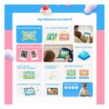 tablet blackview quad core kid 7 2gb 32gb wifi android 11 dreamland blue link lite kids db extra photo 13