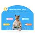 tablet blackview quad core kid 7 2gb 32gb wifi android 11 dreamland blue link lite kids db extra photo 6