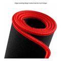 havit hv mp830 mouse pad gaming mouse pad black red extra photo 1