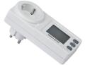 energenie eg em1 single socket power meter white extra photo 1