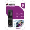 meliconi 808001 fully 8 8 in 1 universal remote control extra photo 1