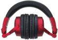 audio technica ath pro500mk2 pro dj monitor headphones red extra photo 1