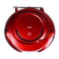 aeg sr 4365 stereo radio with cd red extra photo 2