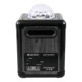 omnitronic partyrocker s mobile bluetooth speaker system with built in light show black extra photo 2