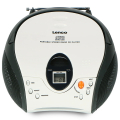 lenco scd 24 stereo fm radio with cd player white extra photo 1
