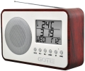 gotie gra 100m fm radio with digital tuning wooden red extra photo 1