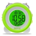 gotie gbe 200z digital clock with mechanical bell alarms green extra photo 1