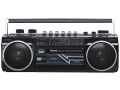 trevi rr 501bt radio recorder bluetooth cassette usb sd black extra photo 1