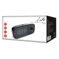life rac 002 radio alarm clock with led display extra photo 3