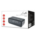 life rac 001 radio alarm clock with led display extra photo 4