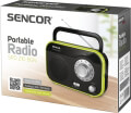 sencor srd 210bgn portable radio black green extra photo 1