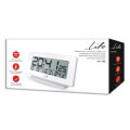 life acl 200 digital alarm clock with indoor thermometer and lcd display extra photo 4