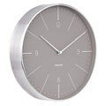 karlsson ka5682gy normann wall clock 275cm grey extra photo 1