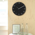 karlsson ka4401 vintage round wall clock 35cm black extra photo 3
