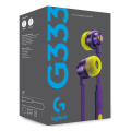 logitech g333 gaming earphones purple extra photo 4