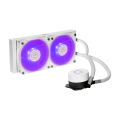 coolermaster masterliquid lite ml240l v2 rgb water cooling white edition extra photo 1
