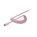 razer quartz pink coiled cable pbt keycap upgrade set extra photo 3